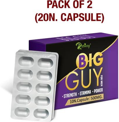 Riffway Big Guy Ayurvedic Tablets Reduce Guptrog Nightfall Wet Dreams Boosts Energy