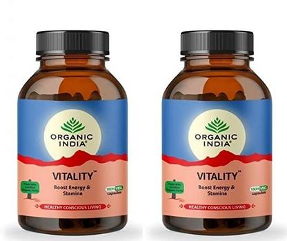 ORGANIC INDIA Vitality 180 Cap