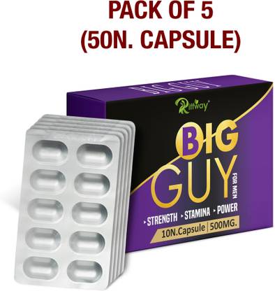 Riffway Big Guy Natural Pills Increases S-E-X Length & Girth Longer Harder Size