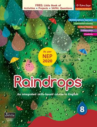 Raindrops MCB 8 (NEP 2020) | Main Course Book For Class 8 Ratna Sagar