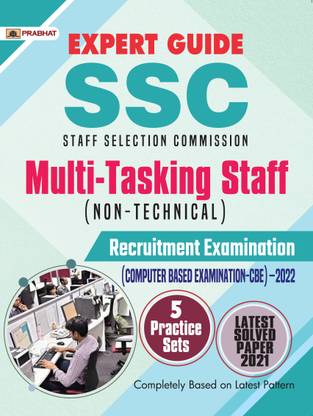 Expert Guide Ssc Staff Selection Commission Multi-Tasking Staff (Non-Technical) Recruitment Examination (Computer Based Examination-CBE) 2022  - Revised and Updated Syllabus 2022-2023 | Recommended Book for Best Performance in Competitive Exam