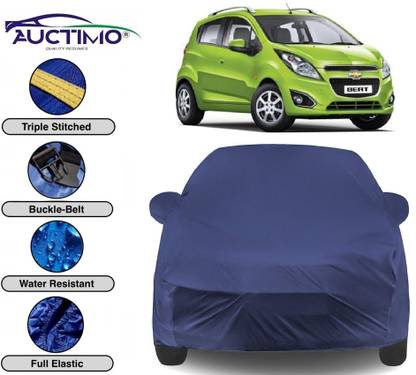 AUCTIMO Car Cover For Chevrolet Beat (With Mirror Pockets)