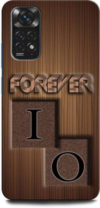 INTELLIZE Back Cover for Redmi Note 11 IO, I LOVE O, O LOVE I, I LETTER, O LETTER, IO NAME