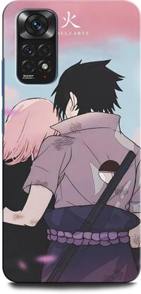 INTELLIZE Back Cover for Redmi Note 11 PRO Plus 5G SASUKE UCHIHA, SAKURA HARUNO, ANIME, GIRL, BOY