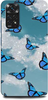ग्रेफिक REDMI Note 11 Pro BUTTERFLY, BEAUTIFUL BUTTERFLIES, BLUE BURRERFLY, GLITTER के लिए