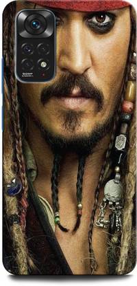 GRAFIQE Back Cover for Redmi Note 11 CAPTAIN JACK SPARROW, PIRATES OF THE CARIBBEAN, JOHNY DEPP