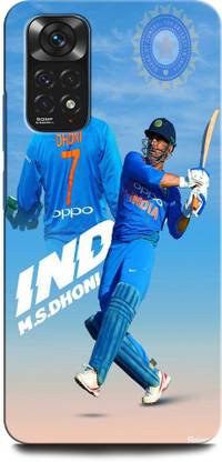 INTELLIZE Back Cover for REDMI Note 11 Pro MS DHONI 7, MAHENDRA SINGH DHONI, DHONI, CRICKET, JERSEY
