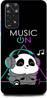 ORBIQE Back Cover for REDMI Note 11 Pro PANDA, LOVE, BEAR, AMOR, MUSIC ON, PANDA MUSIC