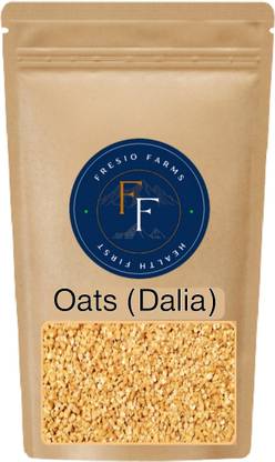 FRESIO FARMS Indian Oats (Dalia) With 4 type of Seeds | Highly Nutritious | 950g | Broken Wheat