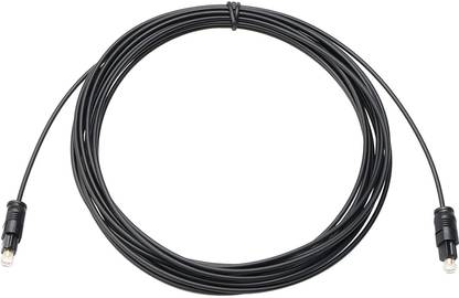 TECHGEAR Lightning Cable 1.5 m Digital Fiber Optic Cables TosLink Cable Audio SPDIF MD DVD Cord