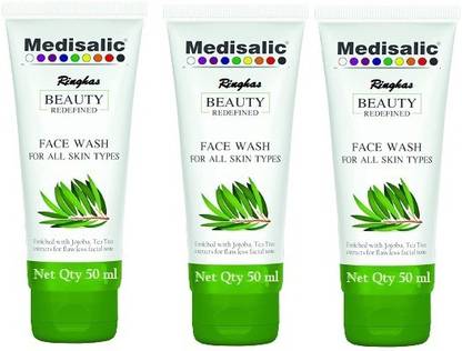 RINGHAS Beauty Redefined FaceWash 3*50 ml ( Pack of 3 ) Face Wash