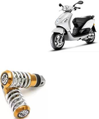 SEMAPHORE Spring Coiled Universal Bike Foot Rest For Bajaj CT 100 Foot Rest
