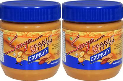 Sonya PEANUT BUTTER - Crunchy Combo 340gx2