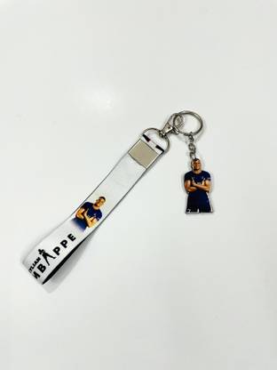 Since 7 Store PSG Paris Saint-Germain / Kylian Mbappe Combo Premium Double Sided Printed Key Chain