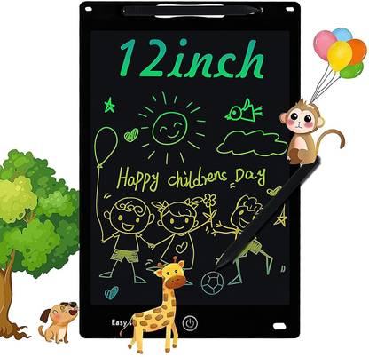PP INFINITE 12 inch LCD Writing Pad For Kids Re-Writing Paperless Electronic Digital Slate