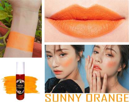 faiza khan LIP AND CHEEK TINT (Orange) 100% ORGANIC WITH PURE AND NATURAL INGREDIENTS