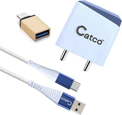 Catco Wall Charger Accessory Combo for Fast Charger 3.1Amp With Fast Type C Cable Design For LG Wing, LG G8X ThinQ