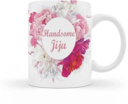 SHREENKRAFT Handsome Jiju Gift For Brother In Law Jija Ji Happy Birthday & Happy Anniversary Ceramic Coffee Mug