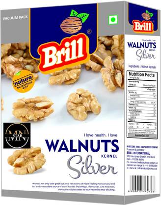 mn star BRILL WALNUT KERNEL SILVER (250GM) Walnuts
