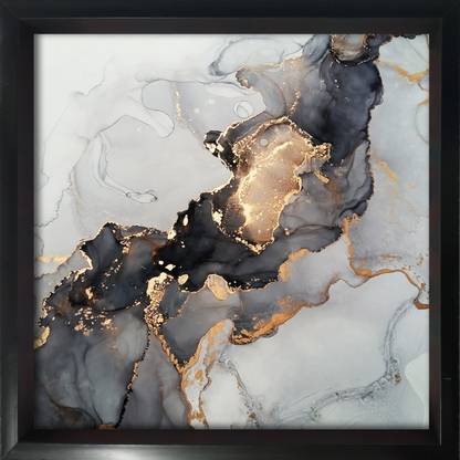 Paper Plane Design Wooden Serving Tray for Serving , Table Decoration (30 x 30 cm , Black) 40 Tray