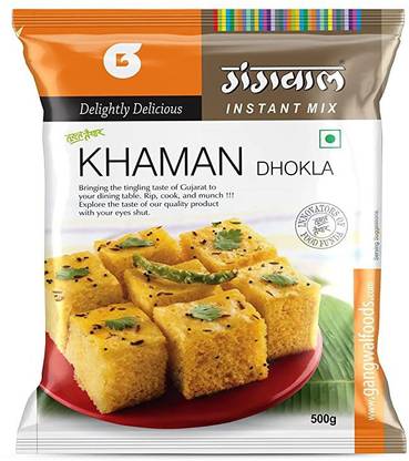 Gangwal Khaman Mix 500 GM | Khaman Instant Mix | Dhokla Instant Mix | 500 g