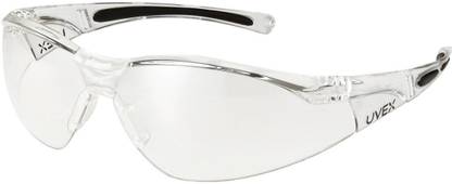 Honeywell A800 Series Eyewear, Clear Lens, Anti-Scratch Coating (Pack of 10) Power Tool  Safety Goggle