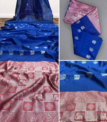 Woven Banarasi Jacquard Saree