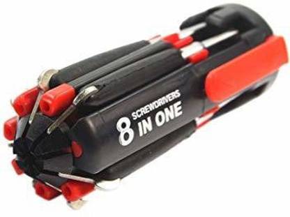 hs fashion sto 8IN1-LED Combination Screwdriver Set