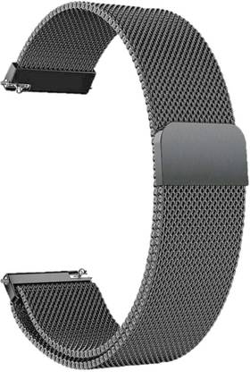 TECHWIND TW22MTL2136MEBK 22MM Metal Magnet Watch Belt-CHECK MODEL LIST/DESCRIPTION/IMAGES Smart Watch Strap
