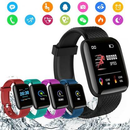 Narayan Enterprisesss YY_ID 116 Digital Fitness Band With Multi Sport Tracker Back Only (Pack of 1) Smartwatch