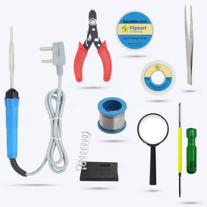 Flipkart SmartBuy SB27M1 Electronic 9in1 Mobile Soldering Iron Equipment Tool Machine Combo Kit Se 25 W Simple