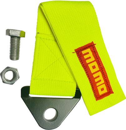 Vagary Universal Momo Front & Rear Tow Strap/Tow Hook Towing Belt Strap 0.2 m Towing Cable