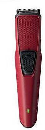 PHILIPS BT1235/15 Skin-friendly Beard trimmer Dura Power Technology, Cordless Rechargeable with USB Charging, Charging indicator, Travel lock Trimmer 60 min  Runtime 1 Length Settings