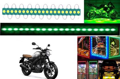 SHOP4U Green LED Module Waterproof Lights for Yamaha XSR155 Back Up Lamp Motorbike LED for Yamaha (12 V, 15 W)