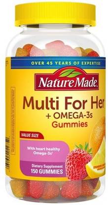 Nature Made Multi + Omega-3 for her Gummies