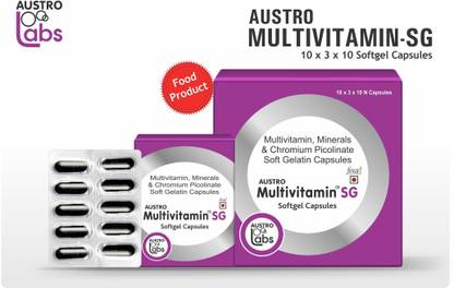 Austro multivitamin SG CAPSULES PACK OF 3X10