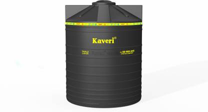 Kaveri 3 Layers Tank Safe for Drinking Water Insect & Rust Proof for Buildings 7500 L Water Tank
