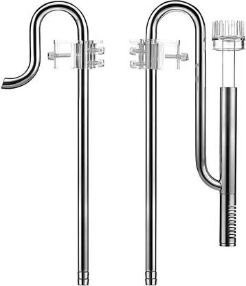 Petzlifeworld Mufan Stainless Steel Inlet & Outlet Pipe for Aquarium Cannister Filter (13MM) Aquarium Tool