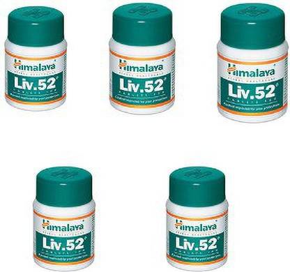 HIMALAYA Liv 52 Tab 100 TAB(pack of 5)