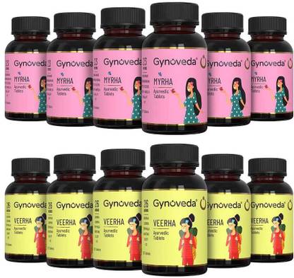 Gynoveda PCOS PCOD Ayurvedic Medicine For Heavy Flow, Early Periods, Weight Management