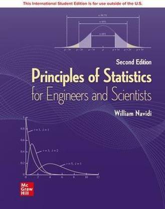 ISE Principles of Statistics for Engineers and Scientists