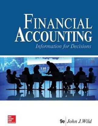 Financial Accounting: Information for Decisions