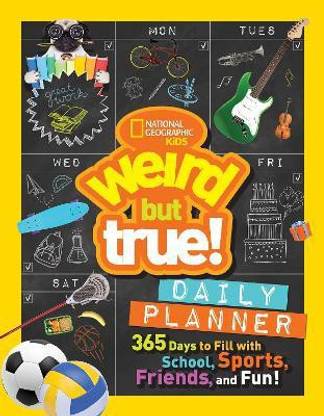 Weird But True! Daily Planner