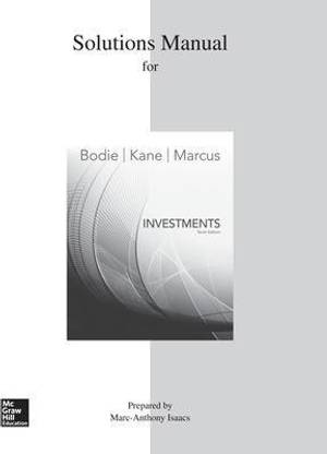 Solutions Manual for Investments