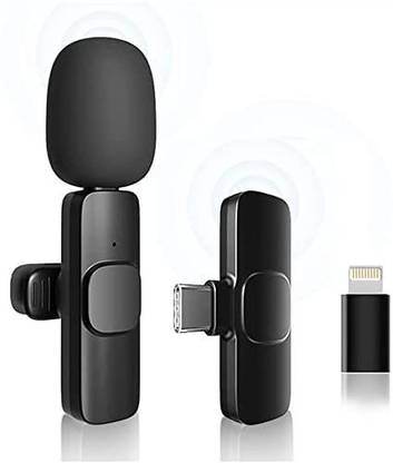 Bakeey A3 Wireless Lavalier Microphone Low Latency Portable Audio Video Recording Camera Microphone