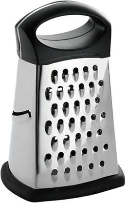 NAALSA Swiss 4 Side Stainless Steel Multi Purpose Grater Slicer for Cheese Vegetable Vegetable & Fruit Grater & Slicer