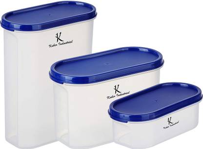 KUBER INDUSTRIES Plastic Utility Container  - 500 ml, 1200 ml, 2000 ml
