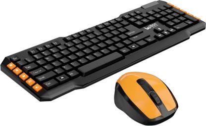 Ubon Wireless Keyboard and Mouse with 10 Multimedia Keys, Perfect Combo KW-1500, 4GHz Wireless Standard Laptop Keyboard