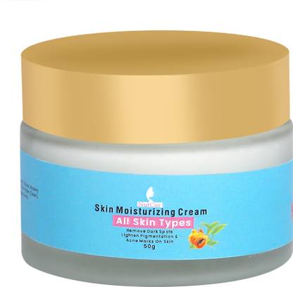 NUTCOR Face Moisturiser Cream, Natural, Parabens Free, Sulphate Free