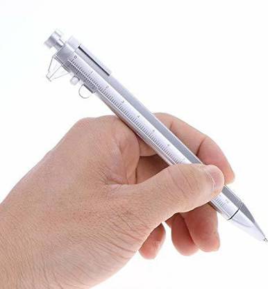MentorKids Multifunctional Scale Ruler Ballpoint Pen Screwdriver Caliper Level Pen Multi-function Pen